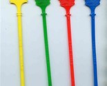 4 Different Color Home Lines Cruises Swizzle / Stirrers Sticks - $23.76