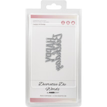 Decorative Dies Happy Birthday Words - £31.25 GBP