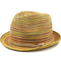  Hat Cute Adult  Hats Bow Hand Made Women Straw Cap Beach 6cm  Hat Casual Girls  - £31.16 GBP