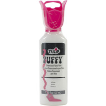 Tulip Dimensional Fabric Paint 1.25oz Puffy  White - £9.21 GBP