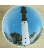 Ceramic knob Light House Lighthouse Huntington Island NC - $6.19 CAD