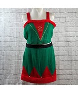 Navidad Sexy Elfo 2-Piece Disfraz Mujer 3XL Ayudante de Santa Conjunto J... - $20.78