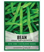 SDC Bush Tendergreen Bean Seeds Easy Grow - $14.20