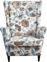 Wing Chair Slipcovers By Crfatop Printed Wing Chair Slipcovers: Two-Piece - £29.84 GBP