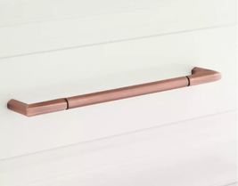 New 6&quot; Antique Copper Lunata Solid Brass Cabinet Pull by Signature Hardware - £17.92 GBP