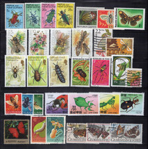 Insects Collection MNH Used Spiders Beetles Moths ZAYIX 0124S0324 - £10.78 GBP