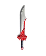 SLK Red and Silver Scimitar Weapon F for Army Knight Minifigure Toy Gift  - $141.06 MXN