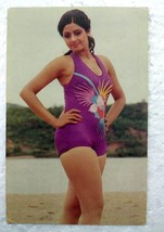 Bollywood Actor Sridevi Sreedevi in swimsuit Rare Original Postcard Post card - £23.44 GBP