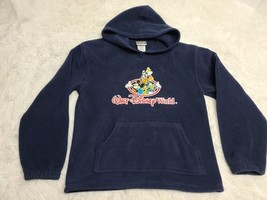 Disney Disneyland Resort Embroidered Fleece Hoodie Sweatshirt Youth XL A... - €4,37 EUR