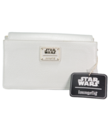 NWT Loungefly Star Wars Rebel Clutch Crossbody Bag Lucas Film Disney Hal... - $1,506.97 MXN