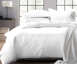 100% Real Cotton Duvet Cover - Premium 400 Thread Count, Cooling Comforter - £56.74 GBP
