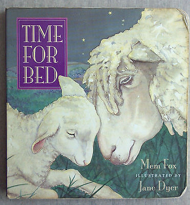 Time for Bed by Mem Fox (1997, Children&#39;s Board Book) - $3.95