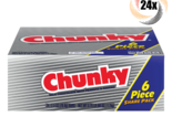 Full Box 24x Packs Chunky Chocolate Raisin &amp; Peanut King Size Candy 2.5oz - $54.56