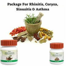 Swami Baba Ramdev Divya Package For Rhinitis, Coryza, Sinusitis &amp; Asthma - $63.54