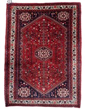 Handmade Vintage Persian Malayer Rug 3.4&#39; x 4.9&#39; (106cm x 151cm), 1970s ... - $7,795.24 MXN