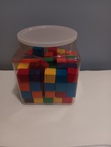 Learning Resources One Inch Wooden Color Cubes 6 Different Colors - $20.34 CAD