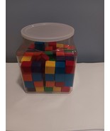 Learning Resources One Inch Wooden Color Cubes 6 Different Colors - $14.85