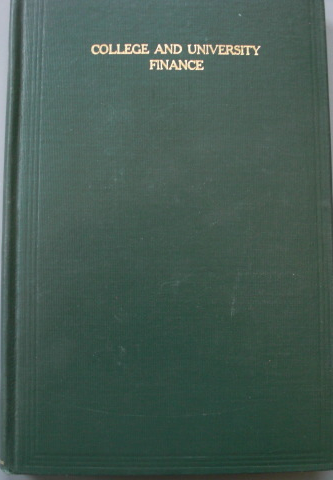 College and university Finance, written by Trevor Arnett, C. 1922, publi... - $35.00