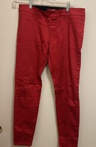Bongo Juniors Long Pants Red Size 7 Waist 30” To 32” Inseam 28” 30 X 28 - £5.15 GBP