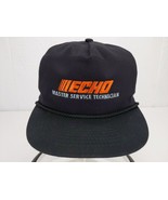 Vintage 90s Echo Master Service Technician Snapback Trucker Rope Hat - $11.88