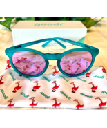 Goodr Circle G Polarized Sunglasses Teal Turquoise NIB &quot;I pickled these ... - $352.66 MXN