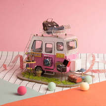 Maison Miniatures, Kit de bricolage, Ensemble d&#39;artisanat, Maison de pou... - £28.18 GBP