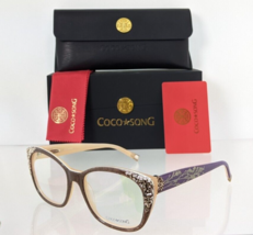 Brand New Authentic COCO SONG Eyeglasses Lucky Dragon Col 4 53mm CV095 - £100.98 GBP