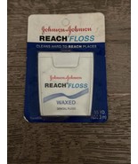 1995 Johnson &amp; Johnson Reach Dental Floss WAXED New In Pk  55 Yd - £19.60 GBP