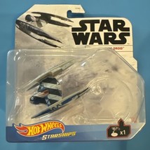 New Hot Wheels Starships Star Wars (Vulture Droid) Die-cast Mattel Disney W/base - £8.16 GBP
