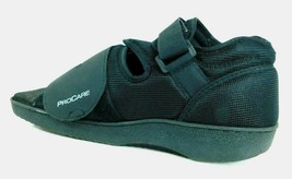 ProCare Medical Walking Shoe Black Open Toe Post-Op Break Medium - £11.87 GBP