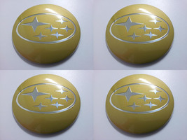 Subaru 6 - Set of 4 Metal Stickers for Wheel Center Caps Logo Badges Rims  - $24.90+