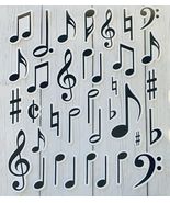 1 Sheets Music Notes Stickers Papercraft Planner Stickers for Scrapbook - £4.56 GBP