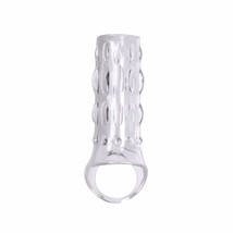 New Renegade Power Cage Reversible Cock Sleeve Clear Girth Enhancer Ring - £18.85 GBP