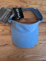 Ping Collection Sandwich Visor Riviera Blue adjustable NWT - $22.50