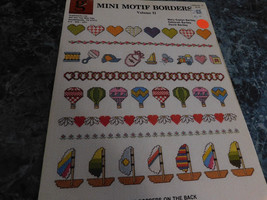 Mini Motif Borders Volume II Leaflet 10 by Mary E. Bartley cross stitch - $2.99