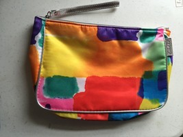 Clinique Colorful Pattern Makeup Bag, Cosmetic Bag -- 9 x 6" - $4.04