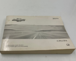 2011 Chevrolet Cruze Owners Manual Handbook OEM H04B08060 - $31.49