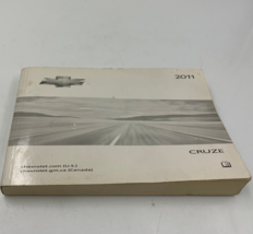 2011 Chevrolet Cruze Owners Manual Handbook OEM H04B08060 - £24.62 GBP