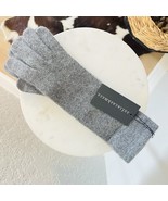 SOFIA CASHMERE Screen Compatible Tech Knit Cashmere Gloves, Gray, LUXURI... - $79.00