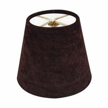 Royal Designs, Inc. Clip On Chandelier Shade Velvet Fabric,CS-1104-5BR, Brown, 3 - $14.80+