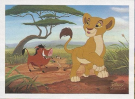 The Lion King 2 Simba&#39;s Pride Lithograph Disney Movie Club Exclusive NEW - $11.57