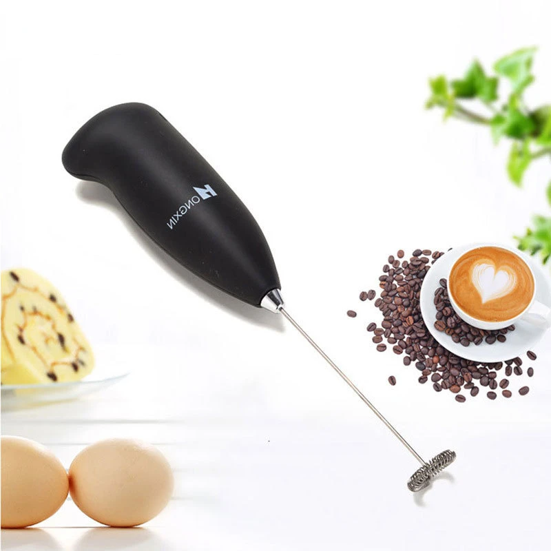 House Home Milk Frother Handheld Mini Electric Foamer Coffee Maker Egg Beater fo - £19.65 GBP