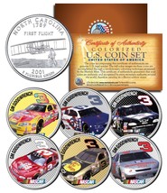 Dale Earnhardt * Gm Goodwrench #3 * Nascar Race Cars Nc Quarters U.S. 6-Coin Set - £11.73 GBP
