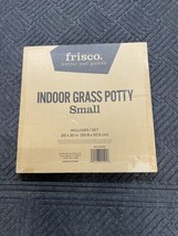 Frisco Indoor Grass Potty Small 20&quot;x20&quot; New in Open Box SHIPPED IN ORIGI... - £15.88 GBP