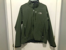 The North Face Apex Fleece Lined Jacket Green Unisex SZ Medium - £20.21 GBP