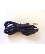 3pcs AUDIO CABLE 1/4&quot; - 1/8&quot; MONO ADAPTOR 6 FT cord gold plated BULK - $4.94