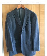 Chaqueta Gris Oscuro Para Hombre De Oscar De La Renta Talla 42 Regular. VGC - $40.42 CAD