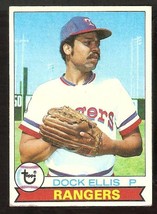 Texas Rangers Dock Ellis 1979 Topps # 691 Ex - £0.39 GBP