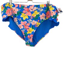Size 3X Floral Bikini Bottom Plus size swim Time &amp; Tru - $7.92