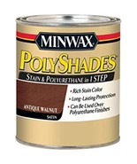 Minwax PolyShades Wood Stain + Polyurethane Finish � Quart, Antique Walnut, - €29,86 EUR